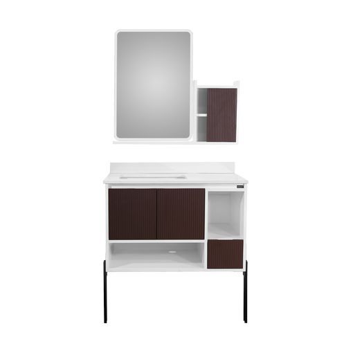 French Collection Vanity Cabinets canele front