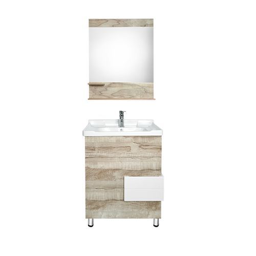 French Collection Vanity Cabinets flame floor mounted front view 1